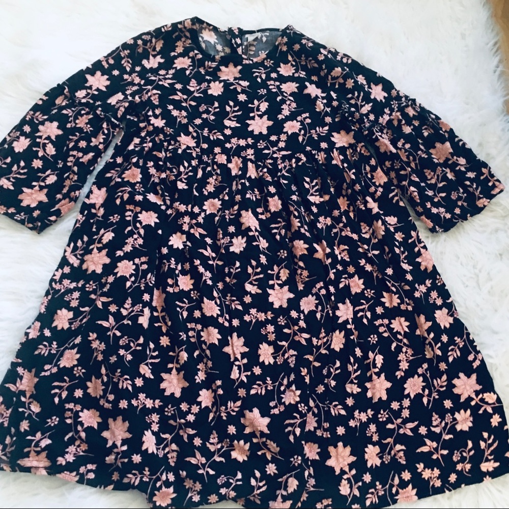 OshKosh Dress Size 14 Boho Bell Sleeve Floral